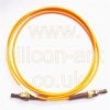 Simplex ST-ST fibre optic patch cord - TE Connectivity