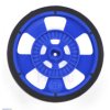 Pololu Solarbotics GMPW-LB BLUE Wheel with Encoder Stripes, Silicone Tire