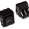 RSD203BK-AE; przełącznik klawiszowy ON-OFF-ON tristabilny, czarny; H8670 Arcolectric