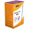 BiC Purple Round Stic Grip Ball Pen (Pack of 40)