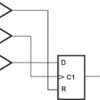 Radiation-tolerant single flip-flop with clear