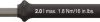 Trzon wymienny sześciokątny do easyTorque seria 28593 2,0x110mm / max. 1,8Nm 46946