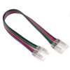 Łącznik do taśm LED RGB i CCT podwójny z kablem konektor złączka 5A 4PIN 3PIN 10mm
