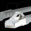 1308452033-E Patch cord RJ45 Cat.6A AWG26 S/FTP LSHF 2.0 m gray