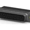 D-Sub socket, 25 pole, standard, equipped, straight, IDC connection, 1658610-2