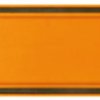 Cover, plastic, (L x W x Ø) 150 x 52 mm x 4.5 mm, orange, 1664960000