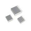Radiatory samoprzylepne 14x14x5mm + 2x 9x9x4mm, pasują do Raspberry Pi