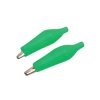 Krokodylek L=27mm zielony izolowany.