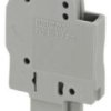 Plug, 1 pole, 0.14-4.0 mm², gray for space-saving potential distribution, 3045145