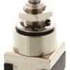 Przycisk miniaturowy Chwilowy DPDT średnica wycięcia 5.6mm, montaż panelowy KNITTER-SWITCH