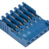 Obudowa złącza 6-pinowe -rzędowe raster: 2.54mm TE Connectivity Żeński Montaż na kablu AMPMODU HE14 Gniazdo wtykowe