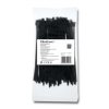 Qoltec Opaski Zaciskowe Trytki Kablowe 3.6*150Mm 100 Szt. Nylon66 Uv Czarne