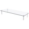 Digitus DA-90358 Monitor riser Height range: 8 up to 8 cm Glass