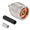 90017 N Stecker zum Crimpen RG-174 / RG-316