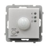 SONATA Czujnik ruchu elektroniczny srebro mat ŁP-16R/m/38 OSPEL