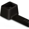 Cable tie, PA, (L x W) 100 x 2.5 mm, bundle-Ø 1.5 to 22 mm, black, -40 to 105 °C, 111-01950