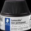 487 15-9 Refill station, Lumocolor non-permanent universal pens, black