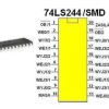 Układ cyfrowy 74LS244/SMD