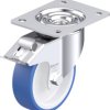 Blickle 936382 LK-POTHS 125G-3-FI Rolka obrotowa z blachy stalowej Średnica koła: 125 mm Maksymalne obciążenie: 275 kg 1