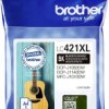 Brother atrament LC-421XLBK tusz oryginalny Czarny LC421XLBK