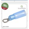 Quadrios 23C521 Ring Terminal 50pcs 2.5mm² 4.3mm Hole Ø Blue Insulated