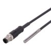 ifm electronic Czujnik temperatury na podczerwień PT100 długość 45 mm średnica 6 mm 90 °C ± 0.15
