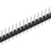 Pin header, 20 pole, pitch 2.54 mm, straight, black, 10058321