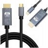 KABEL USB-C HDMI PRZEJŚCIÓWKA ADAPTER HUB USB TYP C DO HDMI 4K 1,8M