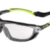 OKULARY MARGAY CXS CZARNO-ZIELONE