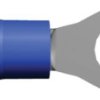 Zacisk oczkowy rozmiar przewodu 2.6mm² Ø #10 izolowany średnica wew 5mm Niebieski TE Connectivity
