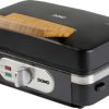 Opiekacz do kanapek DOMO SANDWICH-WAFFEL-GRILL 3-IN-1 INKY BLACK DO9278C