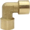 Angle piece, L 45 mm, 60 bar, brass, for pipe systems, 112707