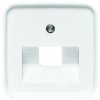 Płytka czołowa, RJ45, Biały
