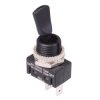 On-Off Black Paddle Toggle Switch SPST 8A R13-412A1-HWR