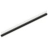 Pin header, 36 pole, pitch 2.54 mm, straight, black, SL 11 112 36 Z