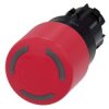 Siemens 3SU10011GB200AA0 Przycisk grzybkowy zatrzymania awaryjnego 3SU1001-1GB20-0AA0, 1 szt.