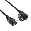Kabel zasilający serwerowy Akyga AK-UP-08 CU 3x1mm² CEE 7/7 / IEC C15 1.8m