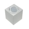 Oprawa sufitowa FEBE White kwad. ruchoma kwadratowa aluminium 80x84mm