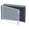Bopla B 261709 PC-V0-G 7024 (96026334) - obudowa uniwersalna z przezroczystą pokrywą (271 x 170 x 90 mm)