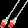1720HF-0,15M Patch cable Cat.6, U/UTP, Slim, grey, 0.15 m