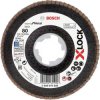 Bosch 2608619809 X551 Flap Disc 115mm Quick Change High Removal Rate