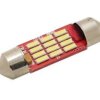 Żarówka samochodowa LED rurkowa 39mm, 1,5W 12xLED, biała; AKS