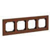 MERTEN M-ELEGANCE drewno ramka 4 poczwórna wiśnia MTN4054-3472 SCHNEIDER ELECTRIC