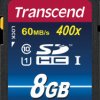 TS8GSDU1 SDHC Card 8GB, Transcend Class 10 (Premium)