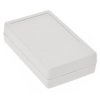 Obudowa 63x104, h=28mm, z miejscem na baterie, jasna, Z55