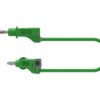 Przewód pomiarowy 2117-100V, 36A, 30 → 60V, kolor: Zielony, dł. 1m, Electro PJP