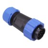 9 Pin Waterproof W21 Male Plug Cable Connector IP68