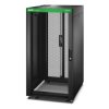 APC ER6482 APC Easy Rack, 24U, Black, With Roof, Castors, Feet, 4 Brackets,
