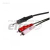 Kabel Jack AUX 3,5mm - 2xRCA cinch 7,5m standard