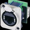 NE8FDP Flange connector RJ45 to RJ45